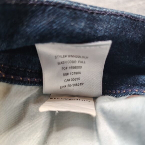 Hudson Jeans Womens Size 27 Dark Wash Collin Flap Pocket Cropped WM422LDLV - Picture 11 of 13